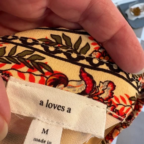 a loves a maxi dress from Dillards. Fall 2024. New without tags. Medium - Picture 4 of 5